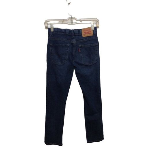 LEVI Adjustable Waist 511 Slim W26*L26 12 Blue Cotton/Polyester - Picture 2 of 4